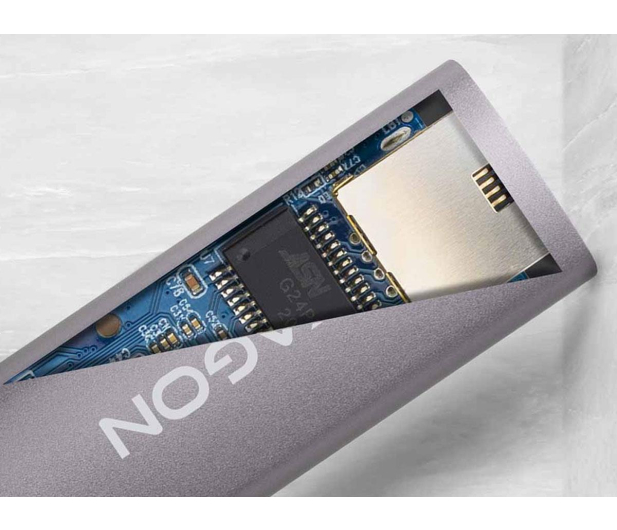 Axagon ADE-TRC SuperSpeed USB-C gigabit ethernet - 1485408 - zdjęcie 2